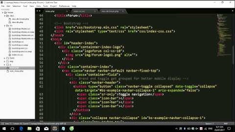 Create Forum Use PHP and Bootstrap Part 19