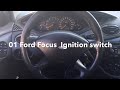 Ford Focus Auto (01-02-03) WON'T START Ignition Switch