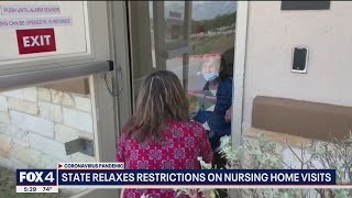 Texas relaxes COVID-19 visitation restrictions for long-term care facilities