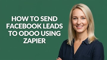 How to Send Facebook Leads to Odoo Using Zapier - Julia
