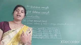 CHAPTER13:DATABASE CONCEPTS