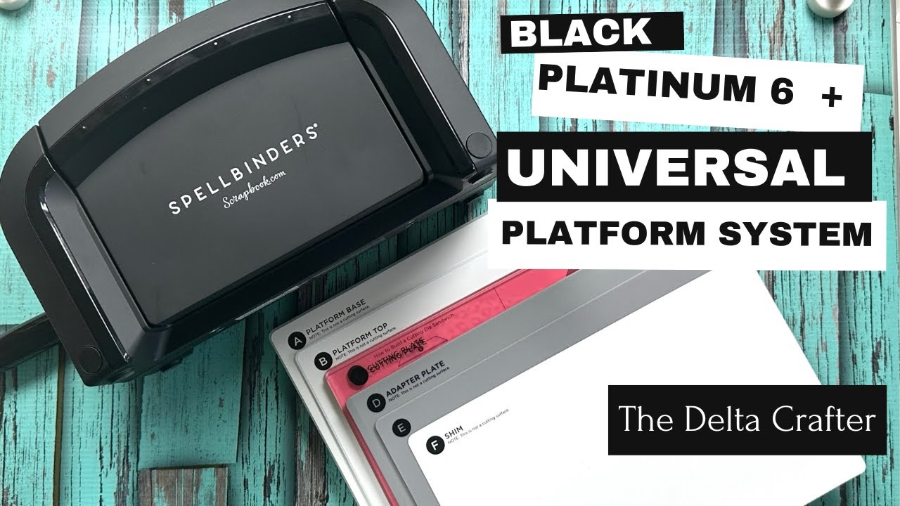 Black Platinum 6 Die Cutting Machine and Universal Platform System