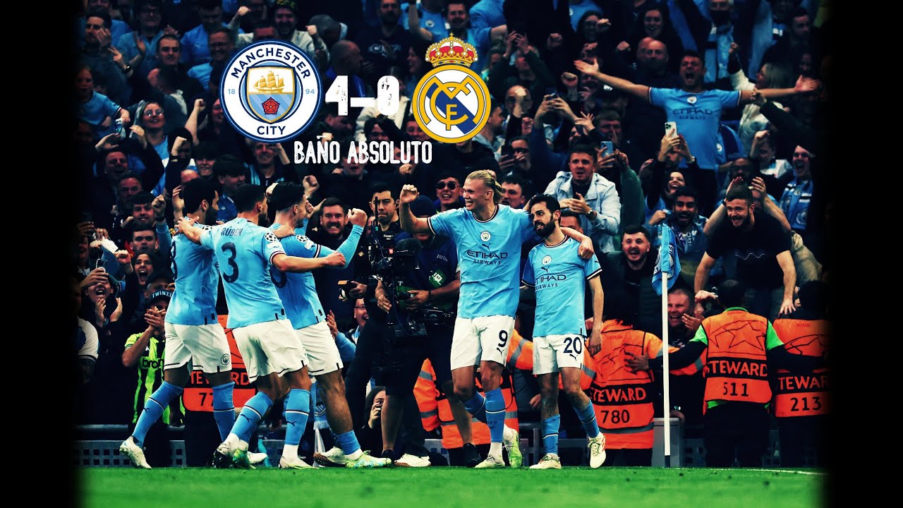 MANCHESTER CITY 4-0 REAL MADRID | EL MADRID ELIMINADO ANTE UN ...