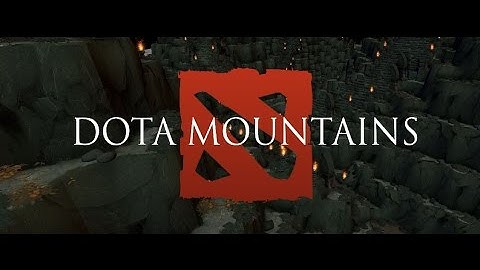 DOTA 2 map making timelapse