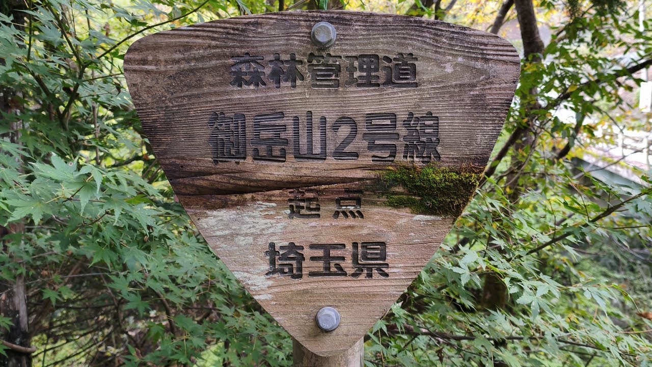 [小鹿野町]林道　御岳山2号線(鳩の沢線)[秩父市]