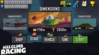 Hill Climb Racing Update ! New Map - DIMENSIONS  Walkthrough Gameplay  screenshot 3