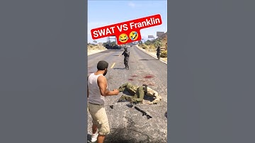 Wat als je een granaat voor SWAT gooit in GTA-games? #gta