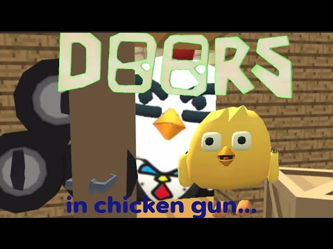 Доорс в Чикен Ган полное прохождение | Doors in Chicken Gun room 1-100 |