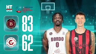 Parmos Bordo BK - Gaziantep Basketbol Maç Özeti | TSTBL Final Serisi 1. Maç