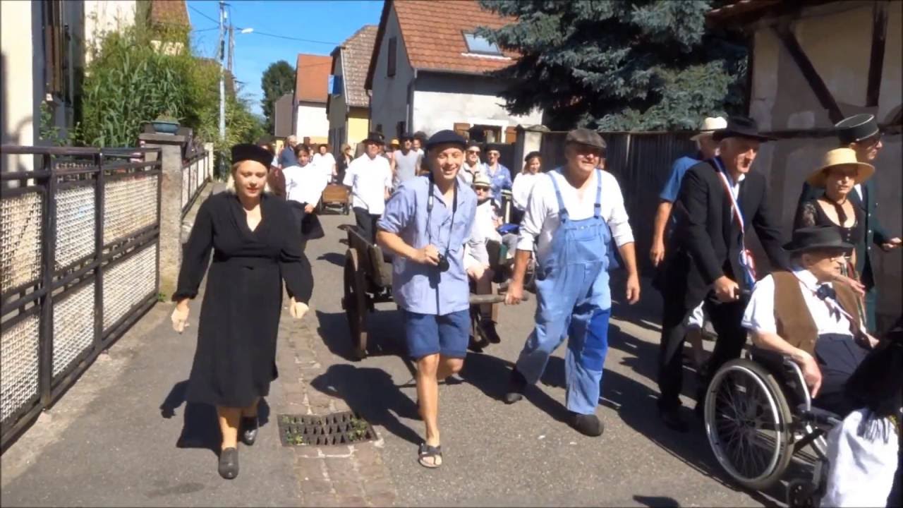 Andolsheim...inauguration de la rue du SIROP ( Juillet 2016)