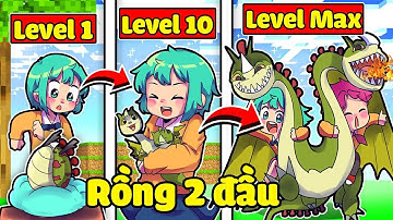 NẾU RỒNG 2 ĐẦU ZIPPLEBACK CÓ CUỘC SỐNG TRONG MINECRAFT😍🐲🐉