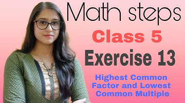 Math Steps 5 Exercise 13 (Q.1-Q.14)