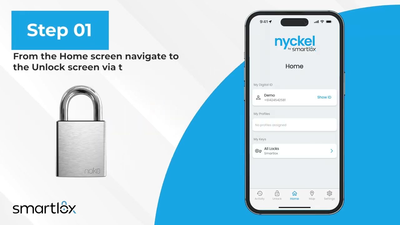 Unlocking and Locking with Nyckel | Smartlox