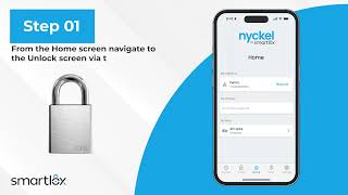 Unlocking and Locking with Nyckel | Smartlox screenshot 3