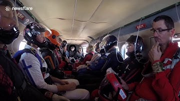 217 SKYDIVERS SET NEW WORLD RECORD