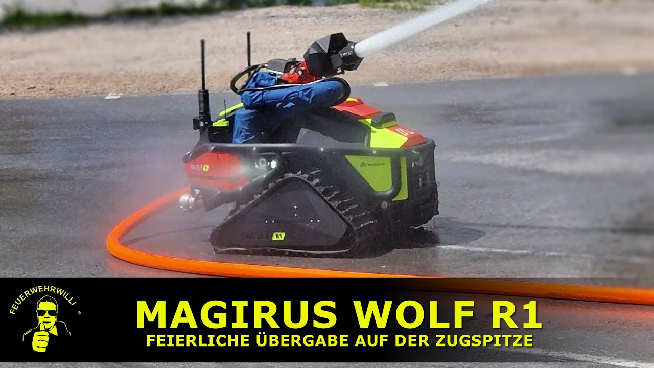MAGIRUS WOLF R1 - Seriennummer 0001 - Übergabe Zugspitze
