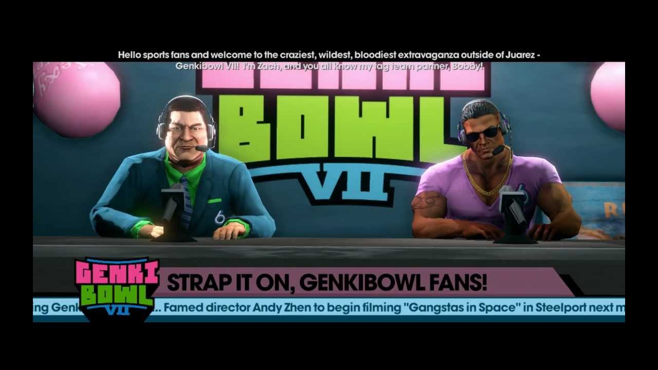 Saints Row 3 Genki Bowl VII Walkthrough Part 1 Apocalypse Genki