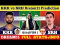 Kkr vs srh dream11 predictionkkr vs srh dream11kkr vs srh dream11 team