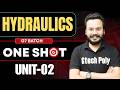 🔥Hydraulics Unit-02 | G7 Batch | By Gaurav Sir
