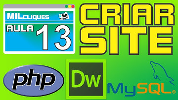 Criar Site - 13 - Editar Noticias - PHP | DREAMWEAVER | MySQL