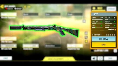 How to put a a proper attachments and in your "BY-15" shotgun