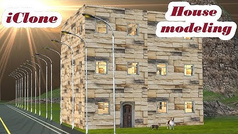 House model in iClone