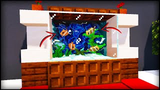 Minecraft Aquarium : How to build an Aquarium in Minecraft Tutorial