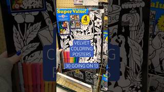 do you remember these velvet coloring posters?? 😮✍🏻