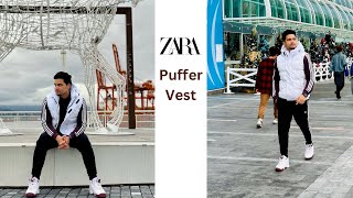 Zara Puffer Vest Jacket Review