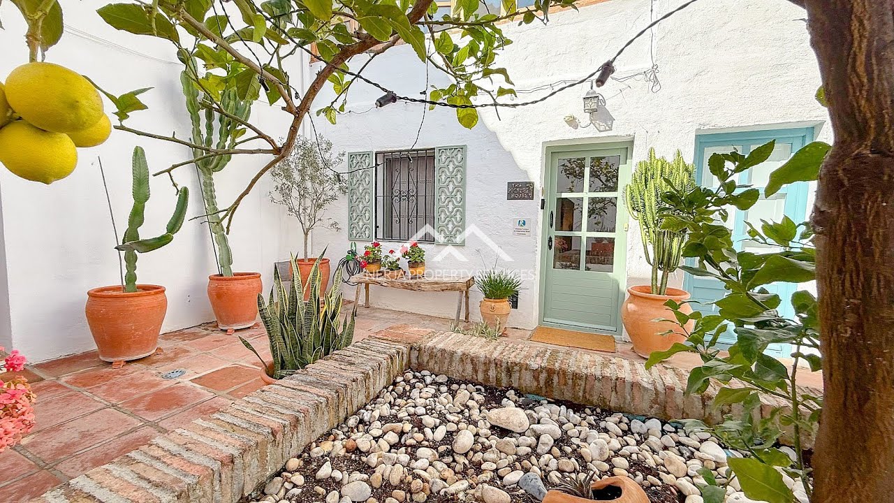 Beautifully Reformed Townhouse For Sale in Frigiliana | Sea Views & Andalusian Charm