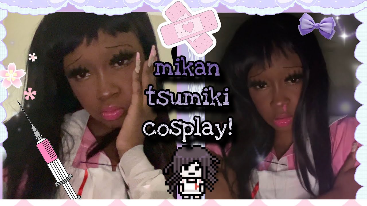 MIKAN TSUMIKI COSPLAY!! || cosplaying mikan from danganronpa!! 💕