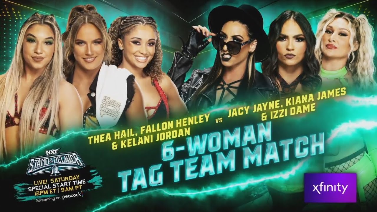 Thea Hail, Fallon & Kelani vs Jacy Jayne, Kiana & Izzi Dame NXT Stand