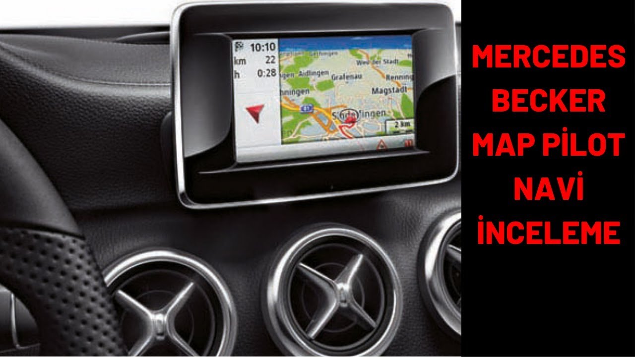 MERCEDES BECKER MAP PILOT NAVİGASYON İNCELEME YouTube