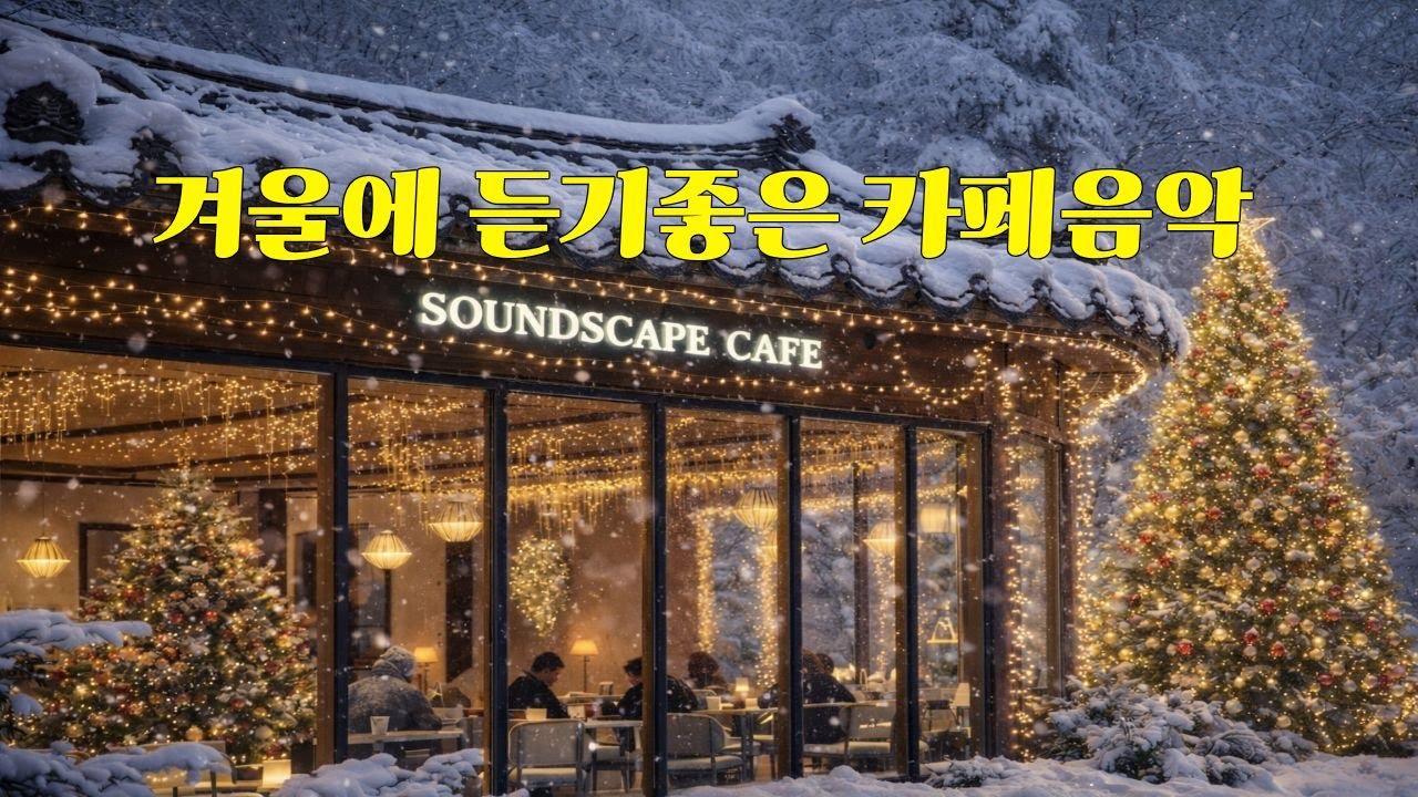 🎄🎧눈내리는 겨울 숲속 잔잔한 감성 카페 캐롤 IV❄️Quiet Christmas Carols         🎄🎼