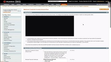 «Customer Credit Limit» for Magento - Introduction Video