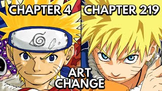 Why Naruto Changed Its Art Style