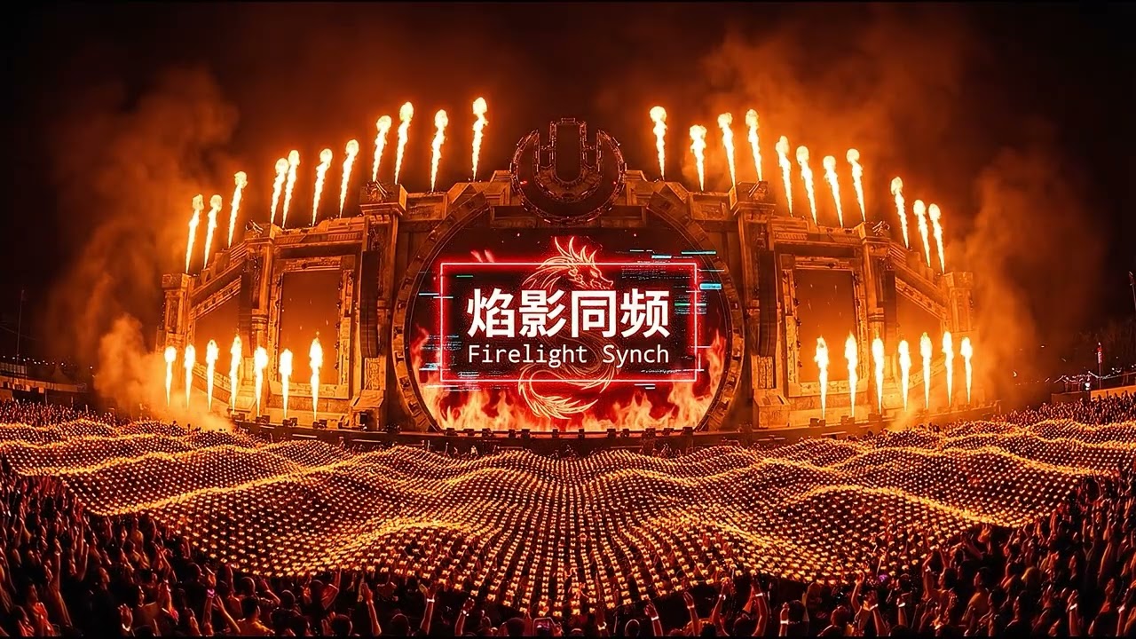 焰影同频 (Firelight Synch) | Peak Time Festival EDM