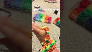 Two sets of:33 #kandikid #kandi #kandie #funny #furry #furies #fyp #therion #theren