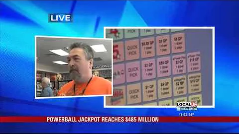 Powerball Jackpot Nearly Half A Billion Dollars