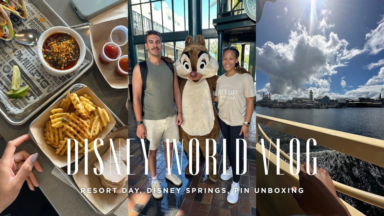 Disney World Vlog - Day 3 | Port Orleans Resort, Disney Springs & Mystery Pin Unboxing