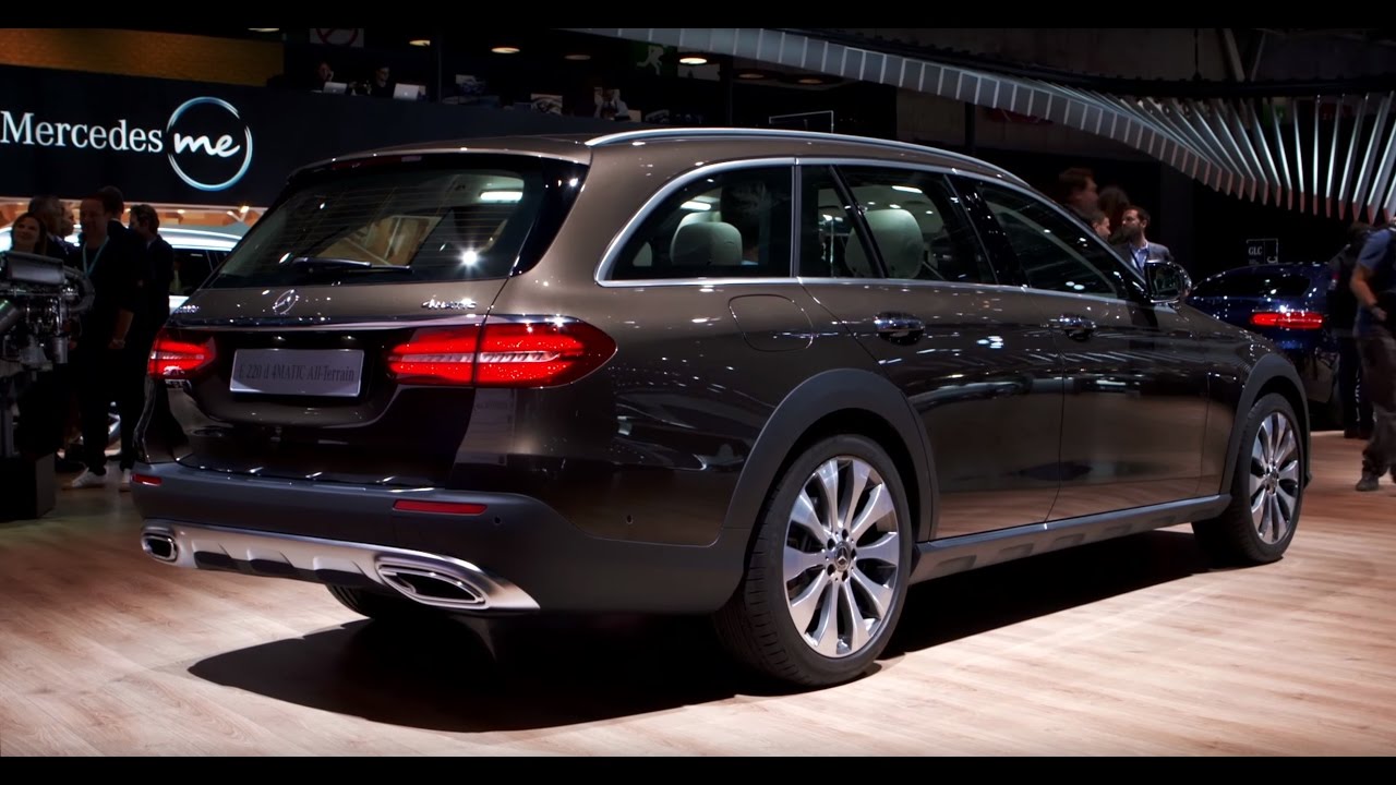 Mercedes E Klasse All Terrain Autosalon Paris 2016 Auto Motor