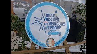 Remise du Label    Ville d'accueil des véhicules d'époque   à Château Gontier