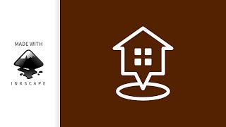 Inkscape Howto - Home Location Icon