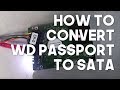 How to convert WD Passport PCB to SATA | data recovery