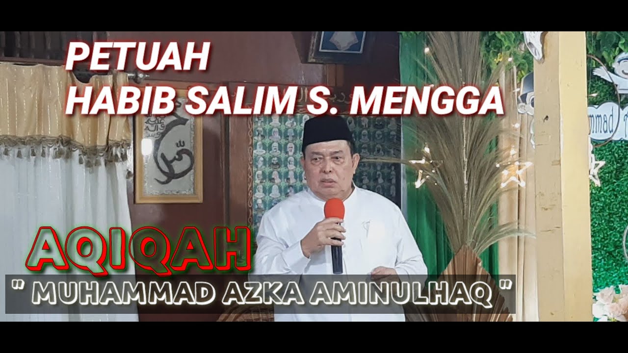 Aqiqah Putra ke 4 Imam Masjid Lemosusu