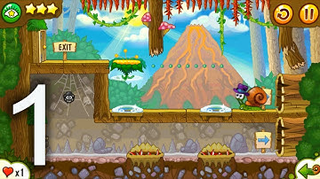 Snail Bob 2 - Forest Story Gameplay Walkthrough Part 1 Levels 1 - 25 (iOS, Android)