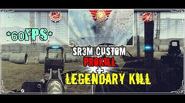 Contract Wars - SR3M Custom LEGENDARY KILL! (ULTRA SETTINGS 60FPS)