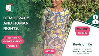 Democracy and Human Rights. | Intro | History & Government Form 2  Revision KCSE screenshot 4