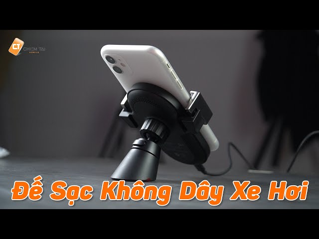Đế Sạc Nhanh Không Dây Xe Hơi 20W - ZMI WCJ10 , Sạc Nhanh Cho iPhone, Samsung, Xiaomi...