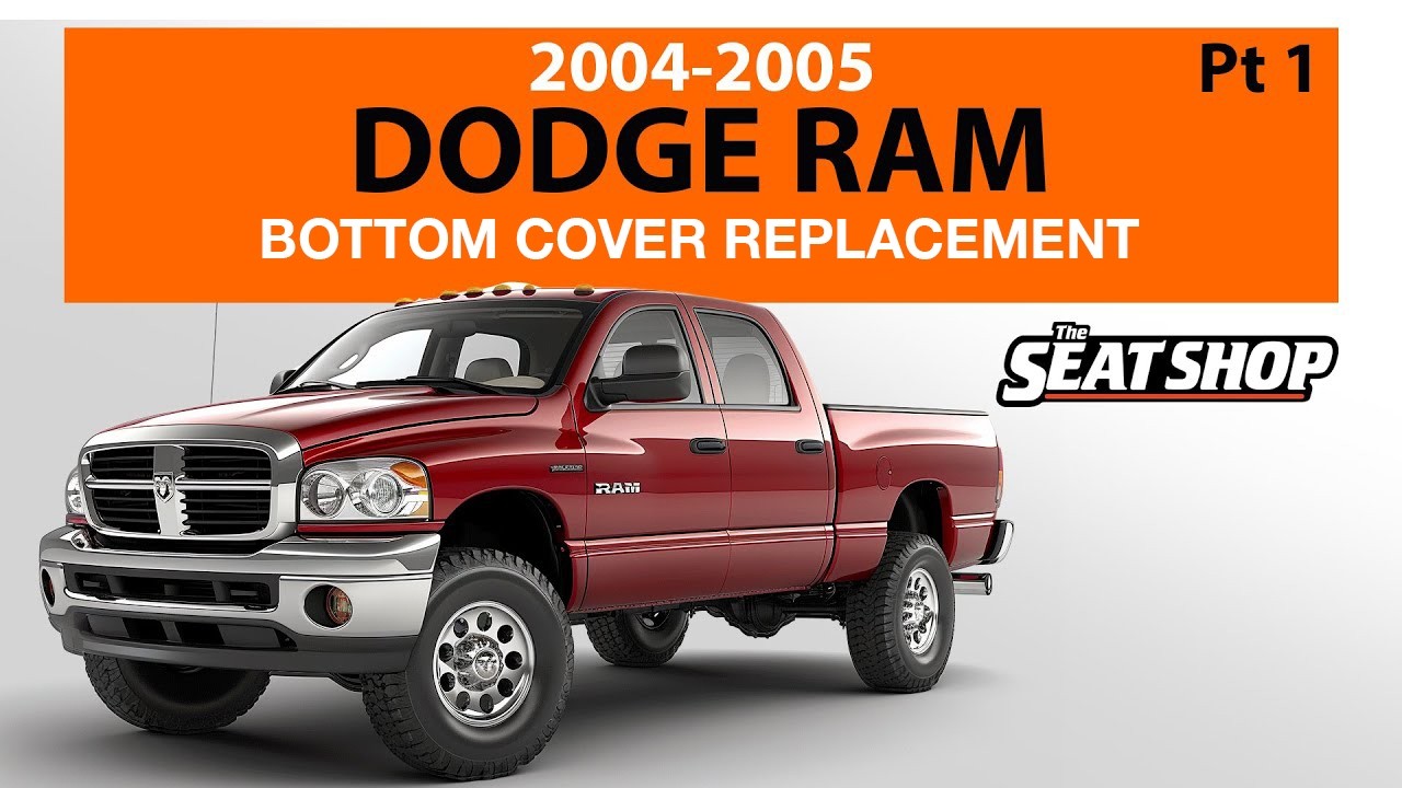 Genuine Leather Driver Seat Bottom Cover – For 2004-2005 Dodge Ram 1500 Laramie – Taupe – US Auto Nation